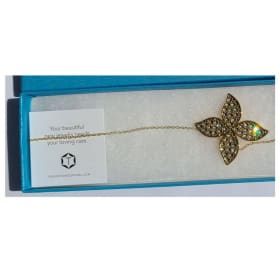 Gold Plated Flower Necklace item