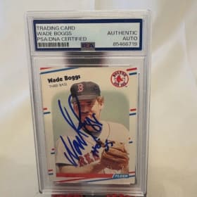 Boston Red Sox Wade Boggs Sports Card item