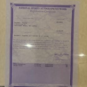 Baseball Legends Enos Slaughter and Ralph Kiner Poster item