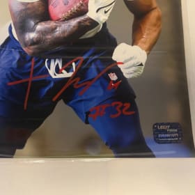 New England Patriots Treveyon Henderson Print item