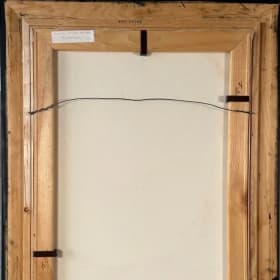 "Begonia” – 1997 Signed Oil on Canvas by Hermine Philippe item