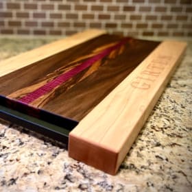 Vivid Grain Woodcraft Custom-made Cutting/Charcuterie Board item