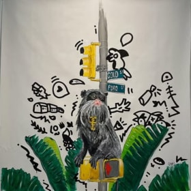 GOLD ST Original Painting item