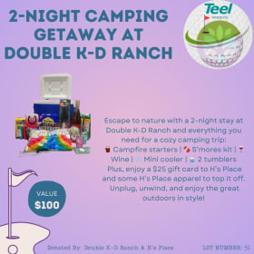 2-Night Camping Getaway at Double K-D Ranch item