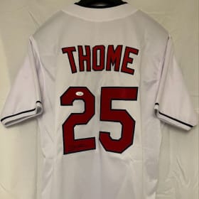 #24- Autographed Jim Thome Jersey item