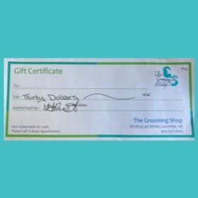 The Grooming Shop Gift Card item