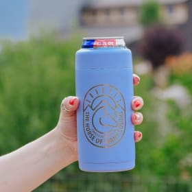 Slim Can Cooler – Custom HydroJug 12oz in Peri item