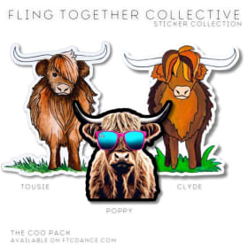 The Coo Herd Sticker Pack item