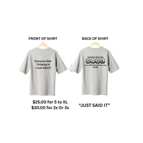 Just Said It  Sizes S,M,L or XL item