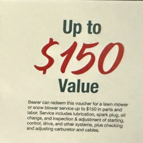 Seasonal Service Time Saver item