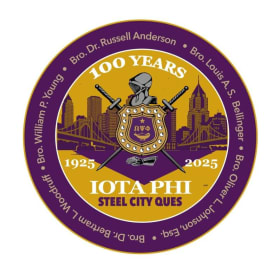 Iota Phi Centennial Lapel Pin item