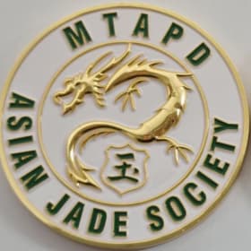 White Challenge Coin item