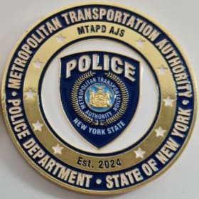 White Challenge Coin item