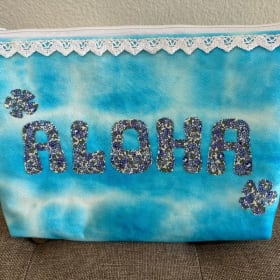 Hand-crafted Zipper Pouch item