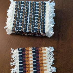 32. Handwoven Coasters #1 of 2 item