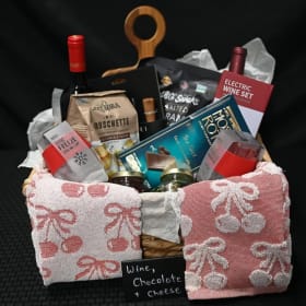 Wine Cheese and Chocolate item