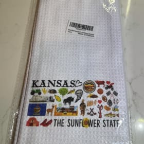 Kansas Sunflower state Kitchen towel item