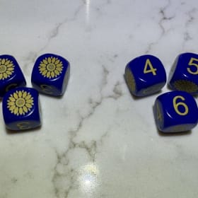 Sunflower Bunco Dice item