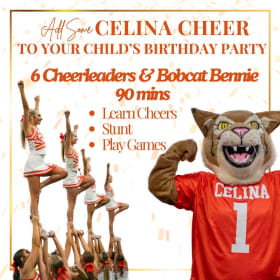 Cheer Party with CHS Cheerleaders & Bobcat Bennie item