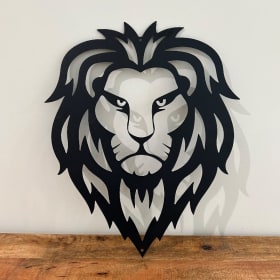 Metal Lion Wall Art item