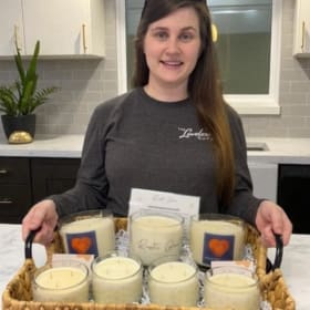 Custom Candles & Cowboy Charm! item