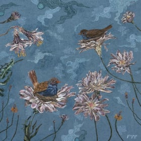 Collaborative custom painting by Vico Valle item