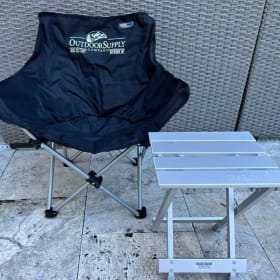 45. Travel Table & Chair item