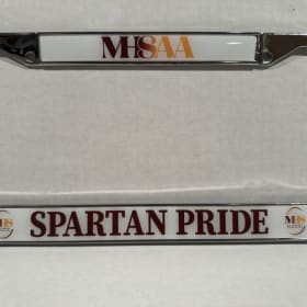 Set of 2 License Plate Brackets item