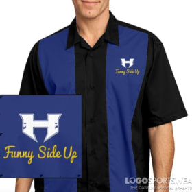 "Funny Side Up" Improv Bowling Shirt item