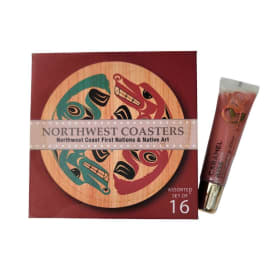 Northwest Coasters & Caramel Kiss Flavored Lip Gloss item