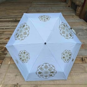 八吉祥晴雨傘｜水藍色 item