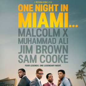 Autographed framed movie poster item