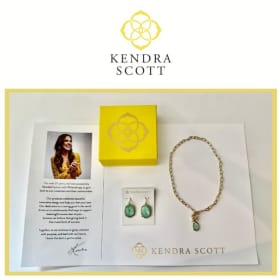 12. Kendra Scott Daphne Chain Necklace & Drop Earrings Set item