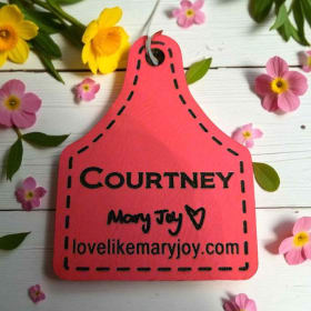 Personalized MJM Keychain item
