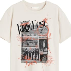 Jazz Fest Newsprint T-Shirt item