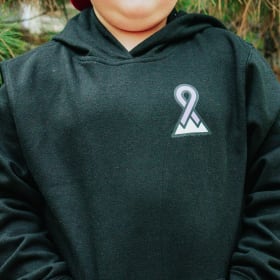 Youth Small Black Hoodie item