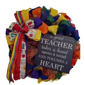 Teacher Wreath item