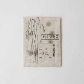 Commissioned hand-embroidered talisman - giang nguyễn-nguyễn item