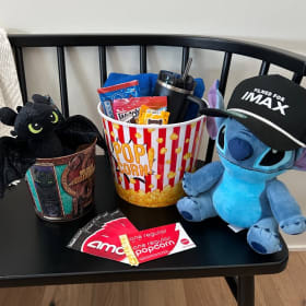AMC Basket + 6 Movie Tickets + 2 Popcorn Vouchers item