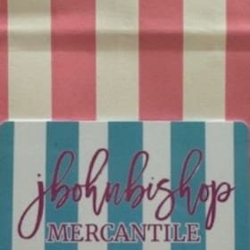 Item 18 - JBohnBishop Mercantile Gift Card item