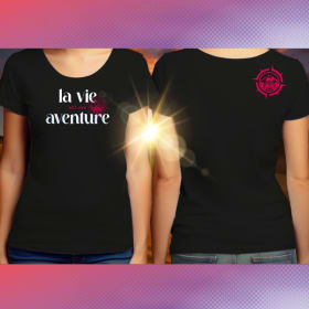 T-Shirt La vie est une aventure item