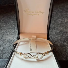 14k and Sterling Silver Keeneland Bracelet item