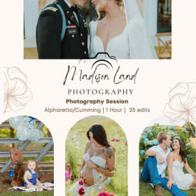 Madison Land Photography 1 Hour Session 35 edits include item