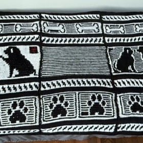 One of a kind Crocheted Afghan item