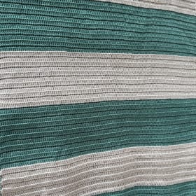 36x33 crocheted child’s blanket. item