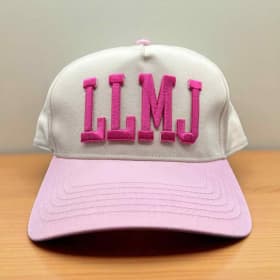 LLMJ Pink/Beige Hat - Pink font item