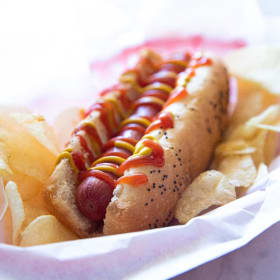 Combo:  Hot Dog, Chips, Drink item