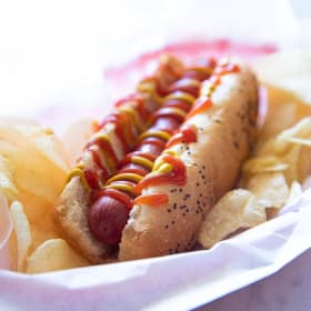 Combo:  2 Hot Dogs, 1 Drink item