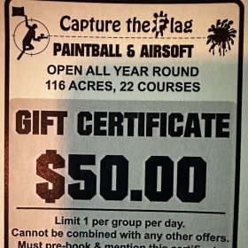 Capture the Flag Paintball item