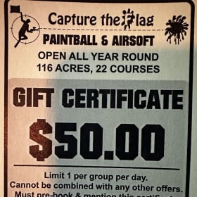 Capture the Flag Paintball item